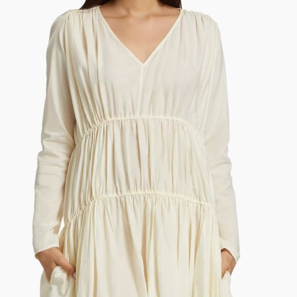Merlette  Ophelia Tiered Long-Sleeve Dress - Picture 1 of 5